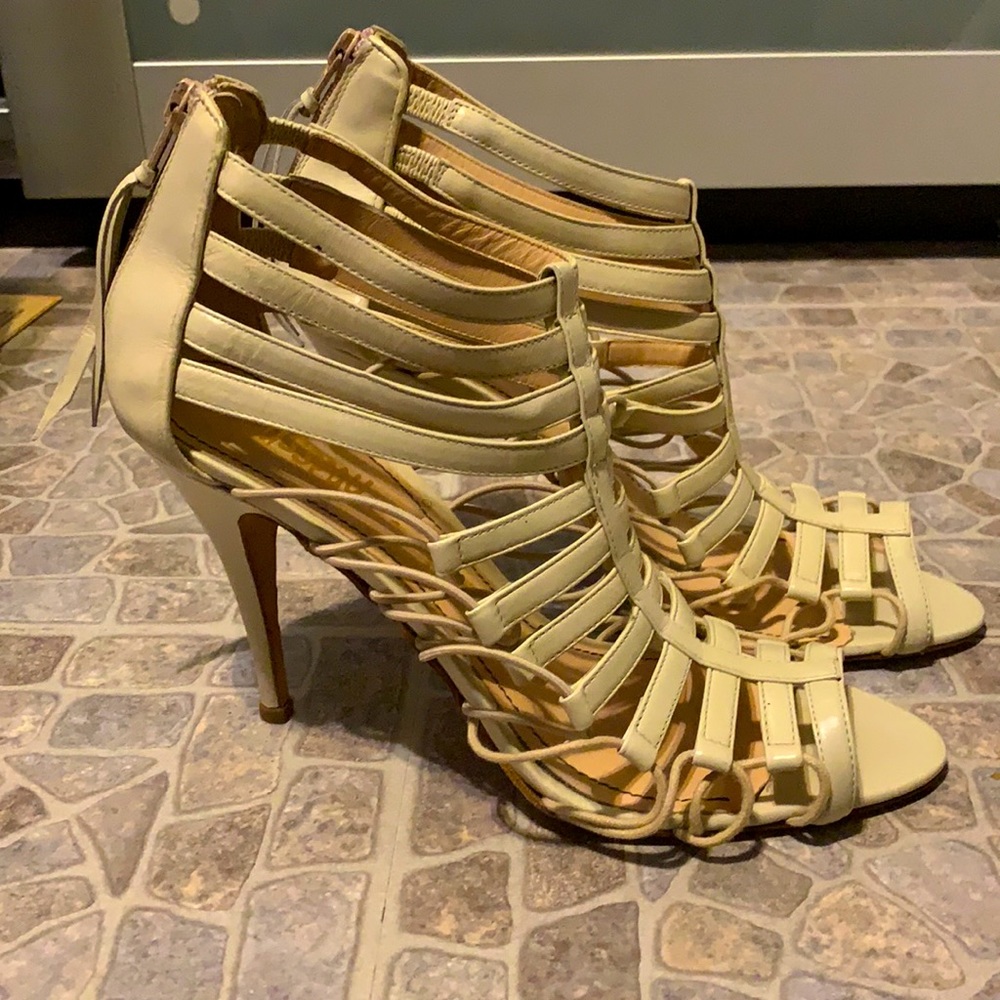 Strappy heels